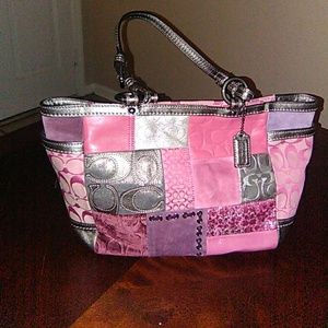 Brand new Coach Designer Patchwork Handbag
